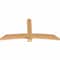 Ekena Millwork Bellingham Timber Gable Bracket, Western Red Cedar, 72"W x 36"H x 3 1/2"D x 5 1/2"F, 12/12 Pitch GBW072X36X0406BEL00SWR - alternate 2
